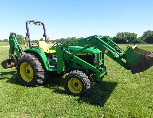 John Deere 4500, 4600, 4700 Compact Utility Tractors Service Technical ...