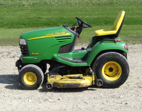 John Deere X495, X595 Garden Tractors Service Technical Manual（TM2024 ...